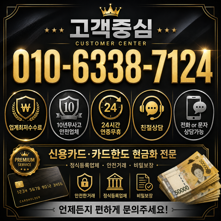 신용카드한도대출 상담 전 자주 묻는 질문 대표 이미지